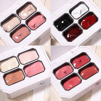 4/9 Colors Nude Color Smudge Canned High Saturation Semi-Solid Nail Polish Glue Nail Semi Permanent Soak Off UV Gel Varnish