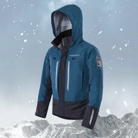 Men's 4 Layer Waterproof Fishing Jacket Quick Dry Waterproofness 17000mm for Angling