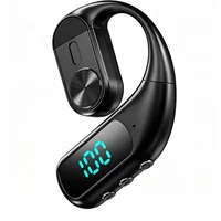Wireless Bluetooth Headphones With Microphone Earphone Air Conduction AI Intelligent Noise Cancelling Handsfree Talk Headset
