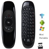C120 Fly Air Mouse Wireless Keyboard for English Voice Backlit 2.4G Smart Remote Control Smart Keyboard Mouse for Android Tv Box