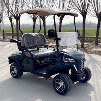 Evolution Fastest Street Legal Solar Powered Premium Luxury Low Speed Car Classic Electric Golf Cart vs Gas Golf Cart