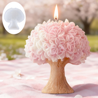 These realistic maple candle molds are durable and their flat-bottomed design makes them a perfect choice for home/windowsill