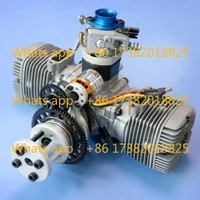 NGH 70CC 2 Stroke 2 Cylinder Engine GTT70 with Automatic Electric Self Starter for RC Airplane