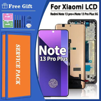 6.67“ AMOLED for Xiaomi Redmi Note 13 Pro+ Plus 5G 23090RA98C 23090RA98G Lcd Display Touch Screen Digitizer Assembly image 3