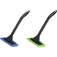 Car Windshield Cleaning Tool Windshield Cleaning Wand Auto Window Cleaner Reusable Cloth Pad For Car Interior Dirty Wash Brushes