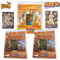 KAYOU Original Naruto Complete Series Card Uzumaki Naruto Uchiha Sasuke Anime Figure Rare Collection Cards Flash Card Toy