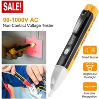 Electricity Test Pen Digital 90-1000V AC Voltage Detectors Non-Contact Tester Pen Tester Meter Volt Current Electric Test Pencil