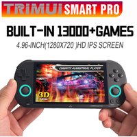 Trimui Smart Pro Handheld Game Console 4.96''IPS Screen Linux System Joystick RGB Lighting Smartpro Retro Video Game Player Gift