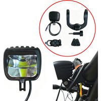 AliExpress YUENHOANG For DJI Amflow E-Assist System Headlight 4-Level Lighting Modes GoPro-Style Interface Mount Compatible with Velduro MTB Frame