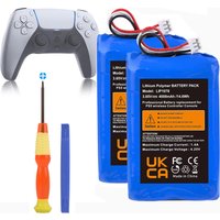 PS5 Controller Battery, 4000mAh LIP1708 Battery Replacement for Sony PS5 PlayStation 5 DualSense CFI-ZCT1W Wireless Controller