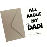 Funny Father’s Day Card with Envelope Blank Message Thank You Card for Father Grandpa Uncle