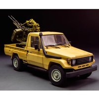 1/35 MENG VS-005 PICKUP W/ZPU-2 Machine gun Die Cast SUPERWAR Model Kit