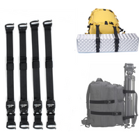 Lengthen Adjustable Molle Webbing Straps Tactical Backpack Fastening Buckle Straps Outdoor Backpack Accessories,Bag Chest Straps