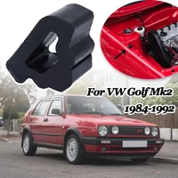 1/2X Engine Cover Bonnet Wing Guide Rubber For VW Golf Mk2 Hood Stop Buffer Triangle Damping Block Pad Cushion 1984 1985-1992