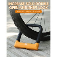 AliExpress West Biking WEST BIKING Anti-theft Chain Lock With 3 Keys Bicycle U Lock MTB Road Bike Safety Motorcycle Cycling Lock Bicycle Accessories