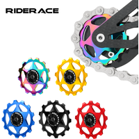 11T 13T Bicycle Pulley Rear Derailleur Multicolour MTB Road Bike Wheel Guide Bearing Jockey Pulley For Shimano Sram 4mm 5mm 6mm
