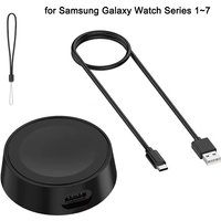 USB C Watch Charger For Samsung Galaxy Watch 7 6 5 4 3 Charging Dock For Galaxy Watch Active 2 1 Power Adapter Fast Charger Dock