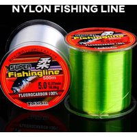 Super Strong Nylon Fishing Line Transparent Monofilament Main Line 500m 0.18mm 0.2mm 0.23mm Freshwater Salewater Fishing Tackles