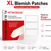 Rectangular High-Quality Colloidal Acne Patch - Alcohol-Free, Odorless, Containing Salicylic Acid and Tea Tree Oil Acne Patch