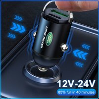 Emblem Car Quick Charger Vehicle Cigarette Lighter Convert Plug For Land Rover Ranger Autobiography Freelander Evoque