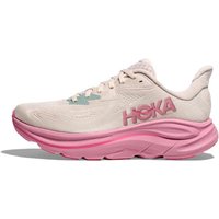POIZON HOKA ONE ONE CLIFTON 10 Low top Rubber/Foam Marathon Training City Commuting Running Shoes Women's Pink 1162050-RMD