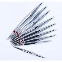 Tuata Chrome Jig 120g Sea Fishing Saltwater Fast Speed Quick Sinking Metal Jigs Slow Pitch Jigging Lure Fishing Long Jig