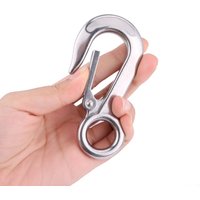 Durable 304 Stainless Steel Crane Hook Silver 0.2T 0.3T 0.5T Grab Hooks Slip Hooks Lifting Equipment