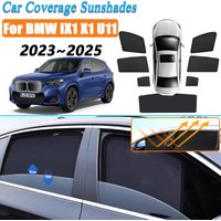 Mesh Sunshades For BMW X1 U11 IX1 2023 2024 2025 2026 Window Magnetic Visor Sun Protection Shade Curtain Cover Auto Accessories