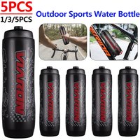 1-5PCS 1000ml Squeeze Drinking Bottle Fitness Sports Bottle Bike Water Bottle Large Capacity Portable Outdoor Sport Kettle Cup
