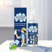 Cooling Spray Portable Long-Lasting Skin Care Products 120ml Summer Heat Cooling Body Mist for Women Men Outdoor Gym Travel