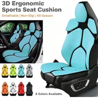For BYD Destroyer 05 2022-2026 Breathable Mesh Car Seat Cushion Ergonomic Lumbar Support Anti-Slip Auto Seat Protector Pad