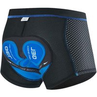 AliExpress NONE 2025 Cycling Shorts Men/Women 5D Shockproof Gel Pad MTB/Road Bike Shorts, Breathable Mesh & Anti-Chafing Design Elastic Waist