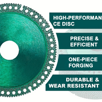 1/4/8Pcs 100mm Multifunctional Composite Cutting Disc, Diamond Saw Blade for Tile, Marble, Concrete, Wood & Metal Cutting