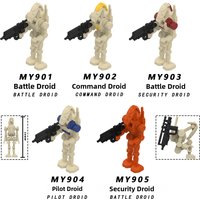 Compatible B1 Battle Droid Duck Soldier Third Party Assembly Building Blocks Toy MY901 Interactive ABS Material