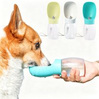 Portable Pet Dog Water Bottle Hiking Outdoor Leakproof Puppy Drinking Bowls for Small Medium Large Dogs Cats Chihuahua Supplies