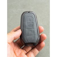 Metal Leather Car Remote Key Fob Cover Case For Peugeot 208 308 508 2008 3008 5008 Citroen C3 C5 Aircross C4 Picasso DS3 DS7 DS9
