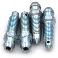 AliExpress NONE NEW 4pcs M7 x 1.0mm Motorcycle Bike Brake Caliper Steel Bleed Screw Nipple