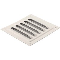 1Pc Air Vent 100-200mm Aluminum Louver Vent Grille Cover Square Vent Insect Screen Cover For Home Improvement Hardware