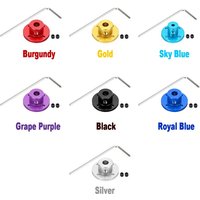 1PcsAluminum Alloy Color Flange Coupling 3/4/5/6/8mm for Motor Guide Shaft Coupler Support Connector Motor Guide Shaft Connector