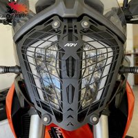 2020-2024 390 Adventure Headlight Protector Grille Guard For 790 890 Adventure R Rally 2019 - 2022 Head Light Cover Protection