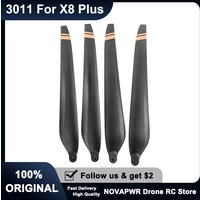 Hobbywing X8Plus 3011 Carbon-Fiber Propellers | 30-Inch Folding Blades for 8120 Motor Drone Kits