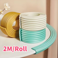 2M Safety Protection Strip Table Desk Edge Guard Strip Corner Protector Furniture Corners Children Safety Foam Protection