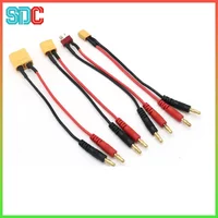 Model B6ac Charger Balanced Charging Line 4mm Banana Head To Xt60 Xt30 T Plug Xt90 Plug Adapter Cable