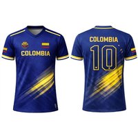 2026 Speed Up Colombia National Theme Football Shirt Fans Surrounding Sports Training T-shirt Men's Family Matching