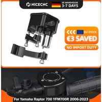NICECNC Für Yamaha Raptor 700 YFM700R 2006-2023 Yamaha Raptor 700R 2009-2023 Banshee 350 YFZ450 YFZ450R Blaster 200 Warrior 350 CNC-gefräste 6061-T6 Aluminium Daumengashebel-Baugruppe, hart eloxiert,