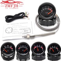 Jauge de gaz d'échappement universelle, 52mm, 2 ", 300 ~ 1300 Celsius, 12V, jauge de température extérieure, EGT, avec capteur, pour voiture