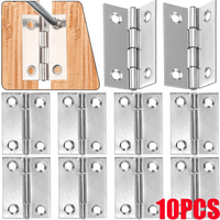 Stainless Steel Folding Butt Hinges Furniture Cabinet Door Hinges Bookcase Window Cabinet Door Hardware Tools Fitting
