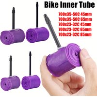 700C X 35-50C/23-32C Ultralight Bike Inner Tube 45mm/65mm/85mm Length Valve TPU Inner Tubes Super Light Tube Bicycle Accessories