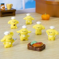 6pcs/set Cute Miniatures Resin Dogs Figurines Home Desktop Office Decoration Kawaii DIY Cartoon Animal Decorative Ornament New