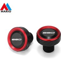Motorcycle Accessories CNC Aluminum Mirror Hole Plugs Screw M10 For Z650 Z650RS Z750 Z800